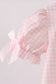 Pink Jack-O-Lantern  Applique Bow Bubble