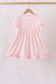 Pink Jack-O-Lantern  Applique Dress