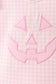 Pink Jack-O-Lantern  Applique Ruffle Bloomer Set