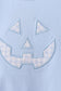 Blue Jack-O-Lantern  Applique Romper