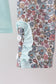 Blue Floral Bow Applique Pants Set