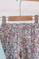 Blue Floral Bow Applique Pants Set
