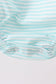 Blue Tool Smocked Stripe Bubble