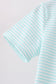 Blue Tool Embroidery Stripe Shirt