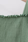 Sage smocked mom dress