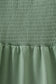 Sage smocked mom dress