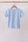Blue Jack-O-Lantern  Applique Top