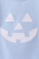 Blue Jack-O-Lantern  Applique Top