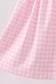 Pink Jack-O-Lantern  Applique Ruffle Dress