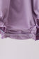 Purple character embroidery ruffle bubble