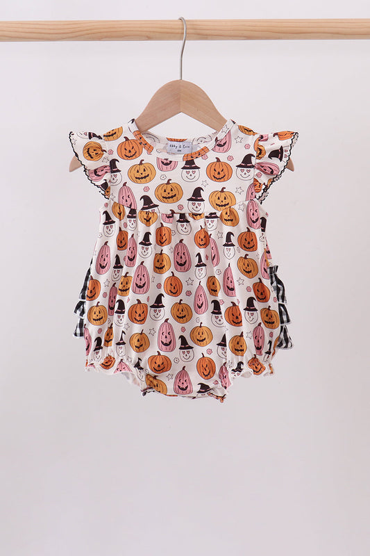 Pumpkin ruffle bubble
