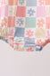 Pastel Daisy Checkerboard Hoodie Bubble