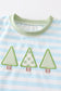 Green christmas tree boy pants set