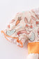 Easter bunny egg print ruffle girl bubble