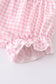 Green Turtle Embroidered Bloomer Set