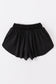 Black girl's flowy sports shorts