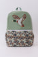 Camouflage duck print backpack