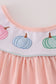 Pink embroidery dress