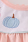Pink embroidery bubble