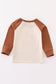 Noah's ark embroidery stripe boy top