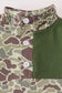 Camouflage print pants set