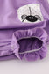 Purple spider embroidery ruffle bubble