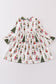 White grinch print dress