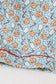 Red stripe santa milk biscuit french knot top