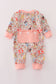 Princess floral print romper