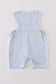 Blue golf embroidery smocked boy jonjon