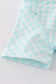 Mint lemon embroidery boy set