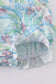 Tropical rainforest plant print bubble