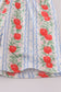 Apple print bow jumpsuit