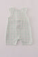 Green plaid sea shell starfish french knot jonjon