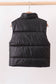 Black mom&me puffer vest
