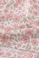 Pink pumpkin smocked floral ruffle pants set