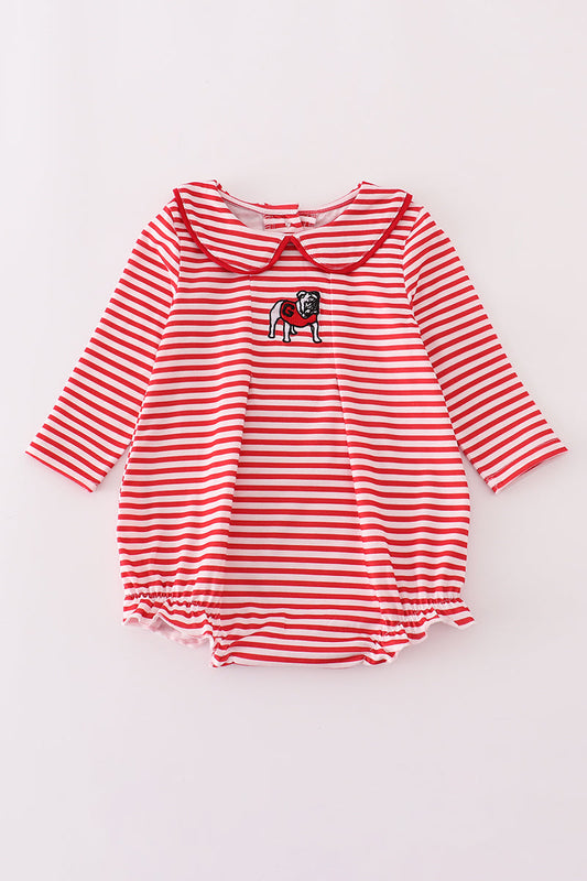Georgia embroidery stripe bubble