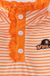 Tennessee applique stripe ruffle pants set
