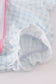 Blue character embroidery bubble