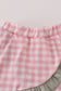 Sage pumpkin turkey applique skorts set