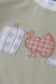 Sage pumpkin turkey applique romper