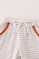 Rust Texas embroidery pants set