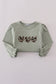 Sage camouflage turkey applique ruffle pants set
