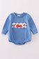 Blue fire fighter bubble