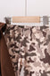 Camouflage duck embroidery ruffle pants set