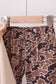 Camouflage deer embroidery ruffle pants set
