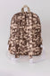 Camouflage duck embroidery canvas backpack