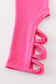 Barbie pink hollow out legging