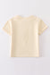 Beige blank basic t-shirt Adult Kids and baby bubble