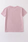 Purple blank basic t-shirt Adult Kids and baby bubble